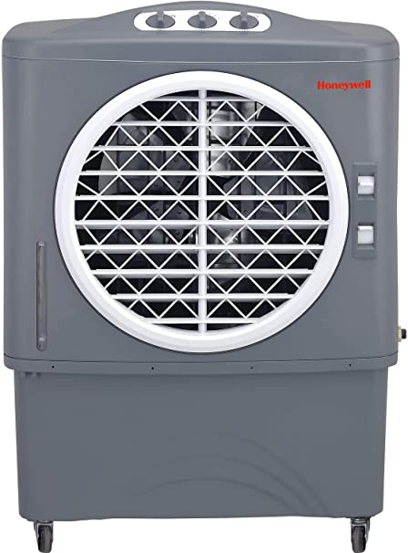 Honeywell Indoor-Outdoor 100 Pint Portable Evaporative Air Cooler with 3 Speeds and Powerful Air Flow