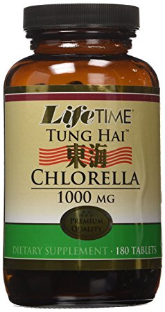 Life Time, Tung Hai, Chlorella, 1000 mg, 180 Tablets