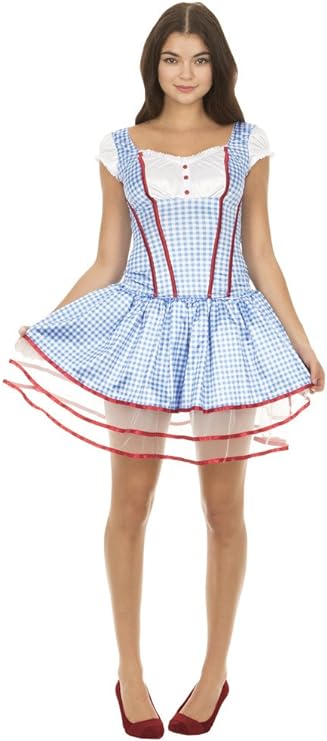 Wizard of Oz Sexy Dorothy Corset and Tutu Costume Set