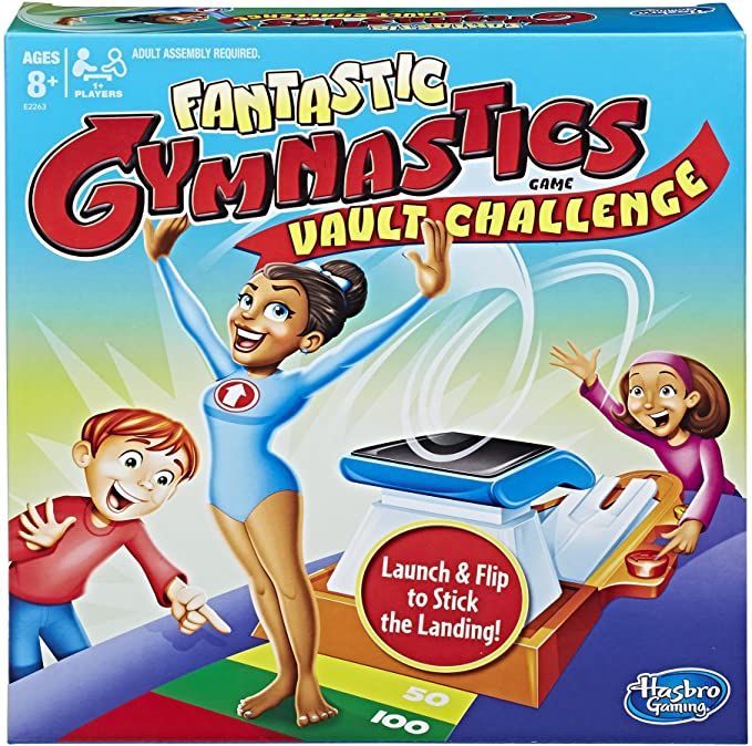 Fantastic Gymnastics Vault Challenge Game Gymnast Toy For Girls & Boys Ages 8