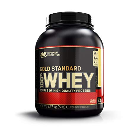 Optimum Nutrition Gold Standard Whey Protein Powder, Banana, 2.27 kg