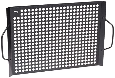 Outset QD81 17" x 11", Non-Stick Grill Grid with Handles