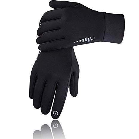 DmgicPro Men Women Winter Gloves Touchscreen Lightweight Windproof Warm Gloves for Cycling Running Driving