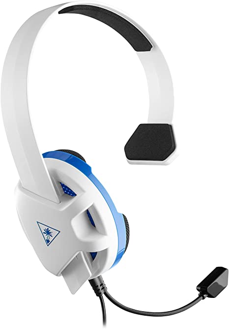 Turtle Beach Recon Chat White Gaming Headset for PS4 and PS4 Pro - PlayStation 4