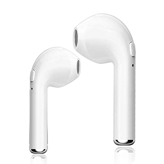 Bluetooth Earbuds Mini Wireless Headset Earphone headphone for apple with Charging Case Canceling Microphone iPhone X iPhone 8 8plus 7 7 plus 6s 6s plus nd Samsung Phones and Android Phones High sound