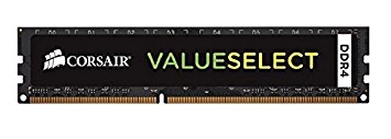 Corsair 8GB Kit (1x 8GB) 2133 MHz CL15 288-Pin DIMM DDR4 RAM Memory (CMV8GX4M1A2133C15)