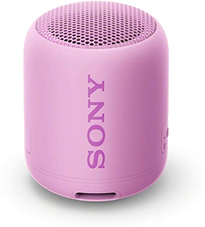 Sony Compact and Portable Waterproof Wireless Speaker with Extra BASS - Lilac