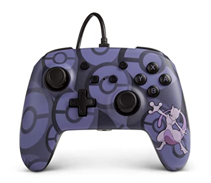 Pokemon Enhanced Wired Controller For Nintendo Switch - Mewtwo (Nintendo Switch)