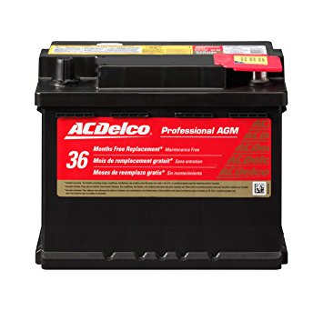 ACDelco 47AGM Professional AGM Automotive BCI Group 47 Battery