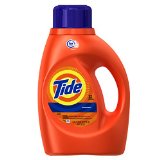 Tide Original Scent HE Turbo Clean Liquid Laundry Detergent 50 oz 32 loads Pack of 2