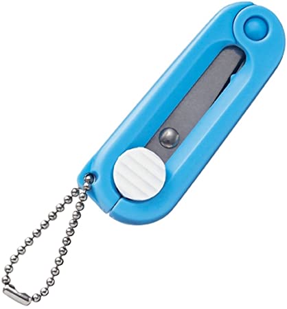 Kutsuwa Portable Mini Scissors Light Blue (SS105LB)