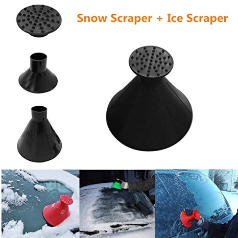Babyyon Ice Scraper Magic Scraper Windshield Ice Scraper Snow Scraper Snow Removal Tools (#1)