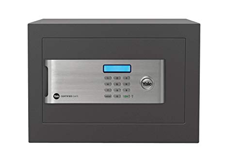 Yale Certified Home Safe - 18L capacity, £2000 cash rating