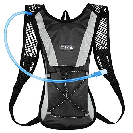 Hydration Pack / Water Backpack with 2L Water Bladder Perfect For Running Cycling Hiking Climbing Pouch.