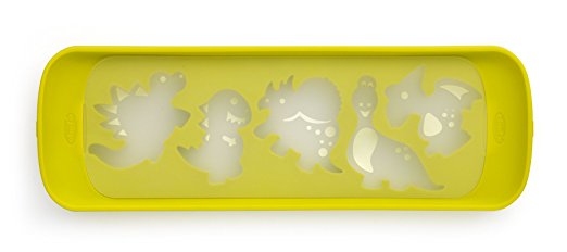 Chef'n Cookease Cookie Cutter and Frosting Stencil Set (Dinosaur Shapes)