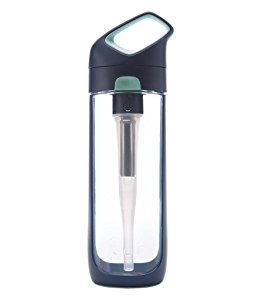 KOR Nava BPA Free 700ml Filter Water Bottle, (Aqua Splash)