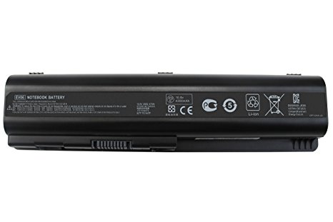 Baturu Laptop Battery for HP Pavilion DV4-1000 DV4-2000 DV5-1000 DV6-1000 DV6-2000 DV5-1253DX DV6-1355DX DV6-2173CL G60 G60- 535DX G60-549DX CQ60-615DX 484170-001 EV06 KS524AA KS526AA HSTNN-IB72