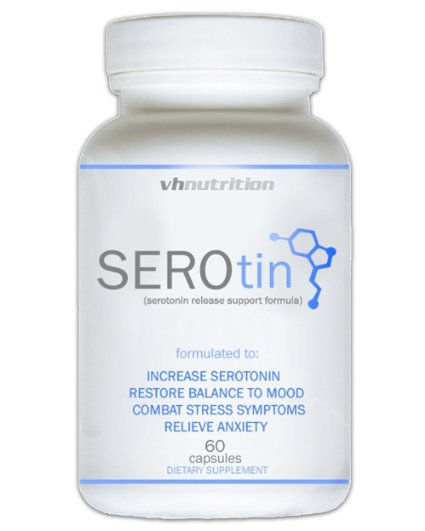 SeroTin Natural Anxiety and Stress Relief Supplement to Boost Serotonin