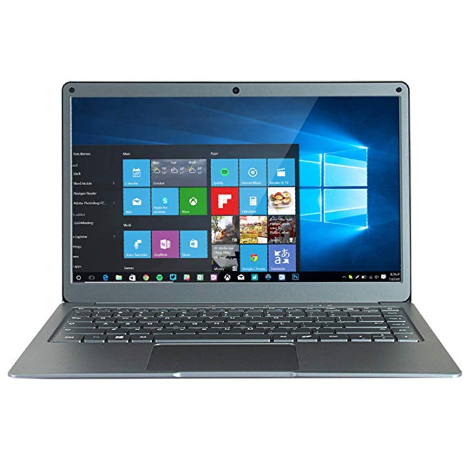 Jumper EZbook X3 13.3" FHD Windows 10 Laptop, Intel Apollo Lake N3350 CPU, 6GB RAM, 64GB Storage, Windows 10, Supports up to 128GB TF Card extension and M.2 SSD extension