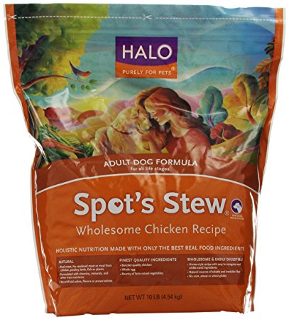 Halo Spot's Stew Natural Dry Dog Food, Adult Dog