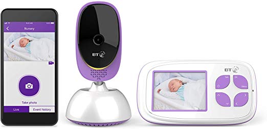 BT Smart Video Baby Monitor with 2.8 inch screen