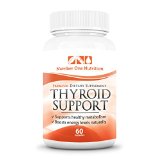 Number One Nutrition Thyroid Support Natural Formula Supplement Great Energy Helper 60 Count