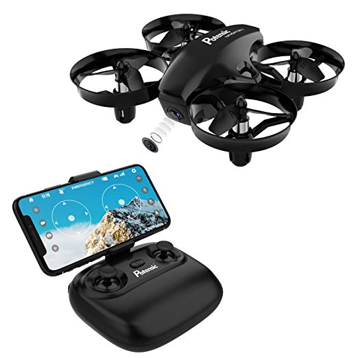 Potensic Mini Drone, WiFi FPV Nano Drone Remote Control Altitude Hold Quadcopter for Beginners, Kids