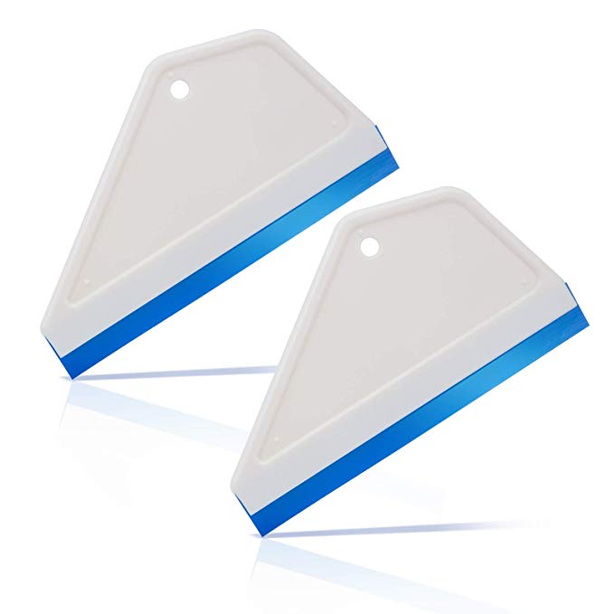 Ehdis Super Flex Water Blade Silicone Squeegee for Car Window Glass Cleaning Wash Cleaner Wiper 6 Inch - 2 PCS