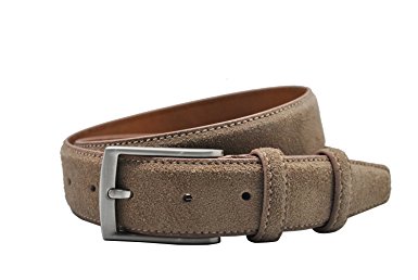 Ground Mind Extra Thickness Suede Leather Belt for Men
