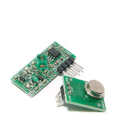 WINGONEER 433Mhz RF Wireless Transmitter Module and Receiver Kit for Arduino Raspberry Pi ARM MCU WL