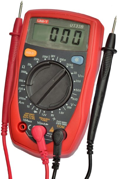 P.I. Auto Store Digital Multimeter PIAS-013. Accurate and reliable multi tester. Measures Voltage, Current, Resistance and Diode Testing