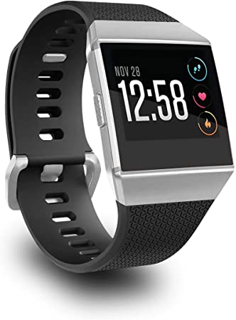 AIUNIT Compatible for Fitbit Ionic Bands Women Men Large Small, Replacement Strap Sport Accessory Wristband Original Design for Fitbit Ionic Smart Watch
