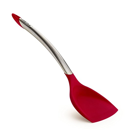 Cuisipro Silicone Wok Turner, 12.5-Inch, Red