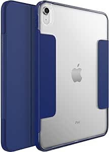 OtterBox Folio Series Case for iPad 10th gen, Shockproof, Drop proof, Ultra-Slim Protective Folio Case, Blue