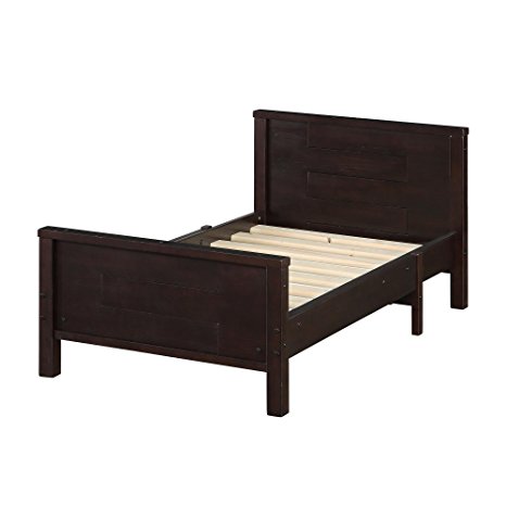Baby Relax Phases and Stages Toddler to Twin Convertible Bed, Espresso
