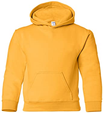 Gildan Big Boys' Heavy Blend Hooded Pocket Sweatshirt