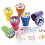 Ocean Life Stamps Birthday Party Supplies Loot Bag Accessories 24 Pieces per Unit