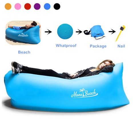 Monobeach Air Lounger Sofa for Outdoor and Indoor with Carry Bag