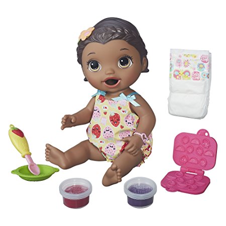 Baby Alive Super Snacks Snackin' Lily African American