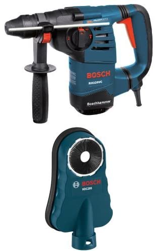 Bosch RH328VC 1-1/8-Inch SDS Rotary Hammer with HDC200 SDS-Max Hammer Dust Collection Attachment