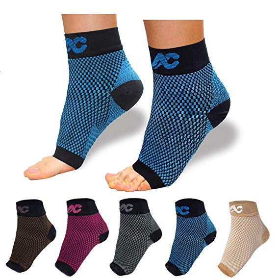 Plantar Fasciitis Socks with Arch Support for Men & Women - Best Compression Socks Foot Sleeve for Aching Feet & Heel Pain Relief