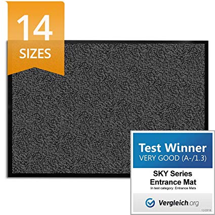 etm Dirt Trapper Mat SKY | 15 Sizes Available | Anthracite/Mottled - 135x200cm