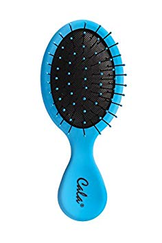 CALA Wet N Dry Travel Detangling Hair Brush (Blue)