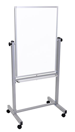 Luxor Office Presentation Reversible Magnetic Whiteboard, Aluminum (626-L270)