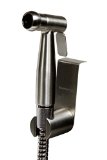 SmarterFresh Hand Held Bidet Sprayer Premium Stainless Steel Diaper Sprayer Shattaf - Complete Set for Toilet Hand Sprayer for Bidet Toilet