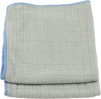 Unger Microfiber Glass and Mirror Cloths, 12" x 12" (2 Pack)
