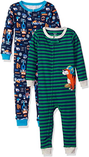 Carter's Baby-Boys Baby Boys 2-Pack Cotton Pajamas