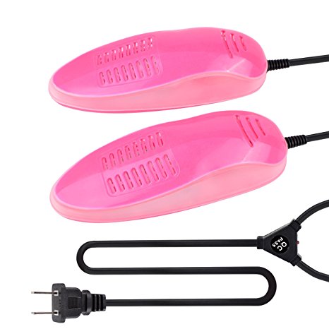 Portable Electric Shoe Dryer - Boot Heater with UV Light - Disinfectant for Travel Hike