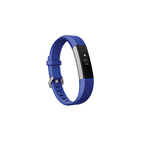 Fitbit Ace, Activity Tracker for Kids 8 , Electric Blue/Stainless Steel One Size