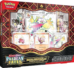 POKEMON TCG: SCARLET and VIOLET: PALDEAN FATES: POKEMON EX PREMIUM COLLECTION - Shiny Fuecoco